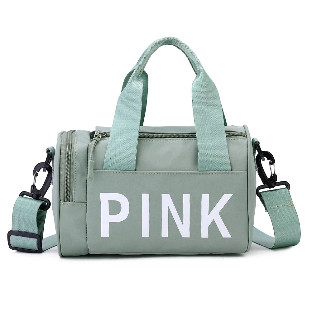 Oxford Fitness Bag Multifunctional Small Fitness Training Bag Wear-Resistant Adjustable Strap Large Capacity for Travel Swimming