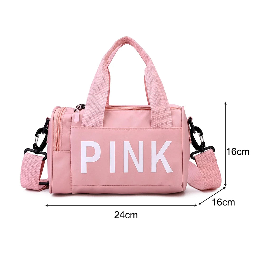 Oxford Fitness Bag Multifunctional Small Fitness Training Bag Wear-Resistant Adjustable Strap Large Capacity for Travel Swimming